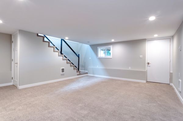 Basement Carpet Replacement in Sioux Falls